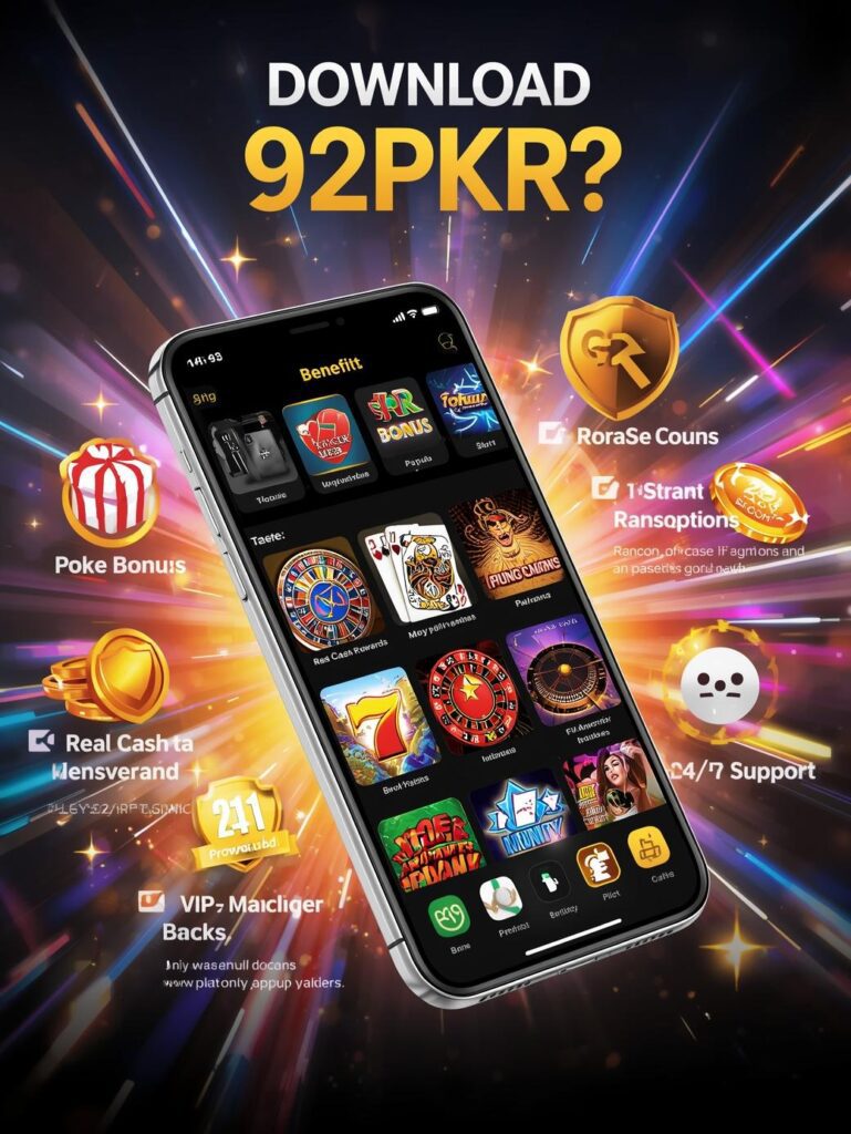 Download 92PKR Mobile App